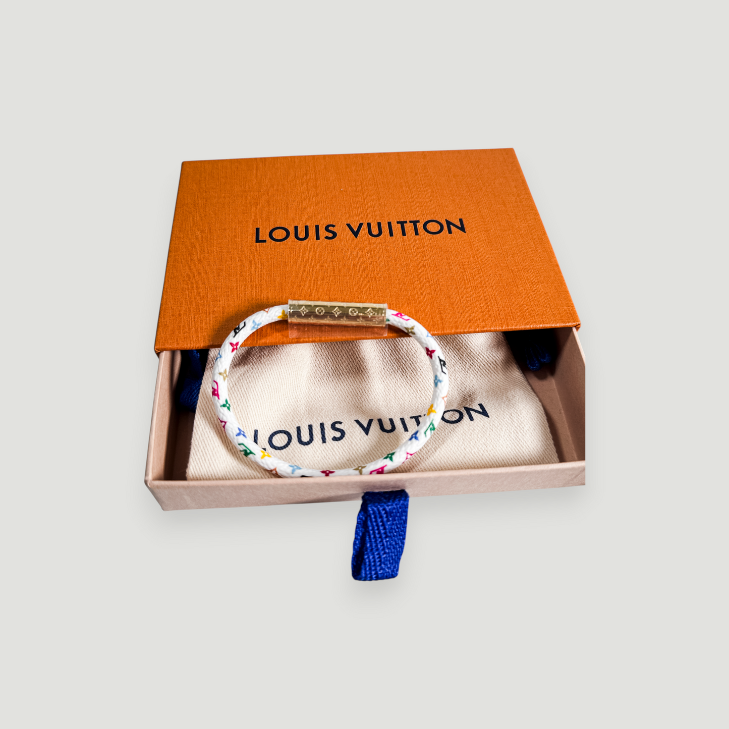 Louis Vuitton x Takashi Murakami LV Confidential Bracelet | White Multicolore | 2025 Edition