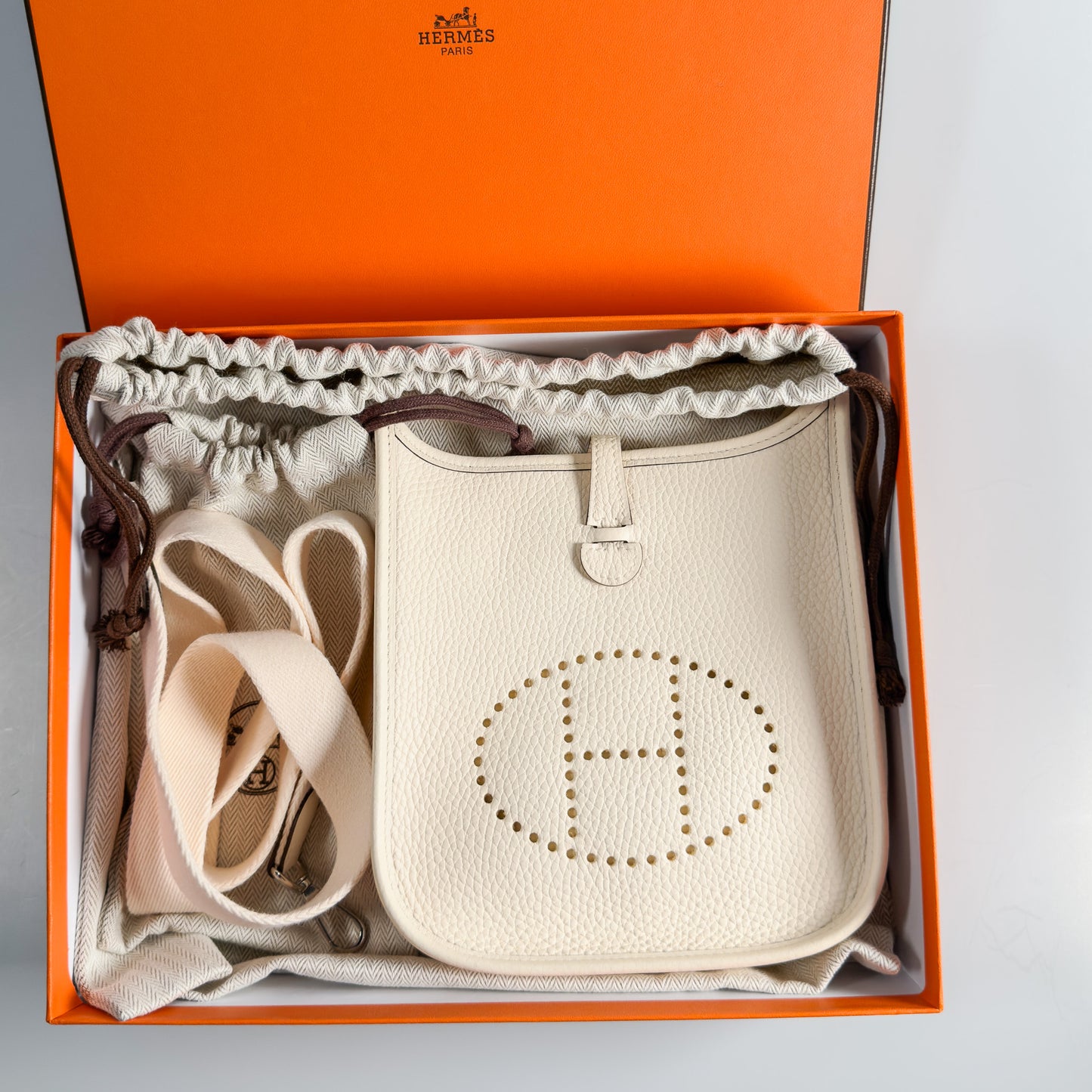 Hermès Evelyne TPM 16 | Nata Clemence Leather | Like New