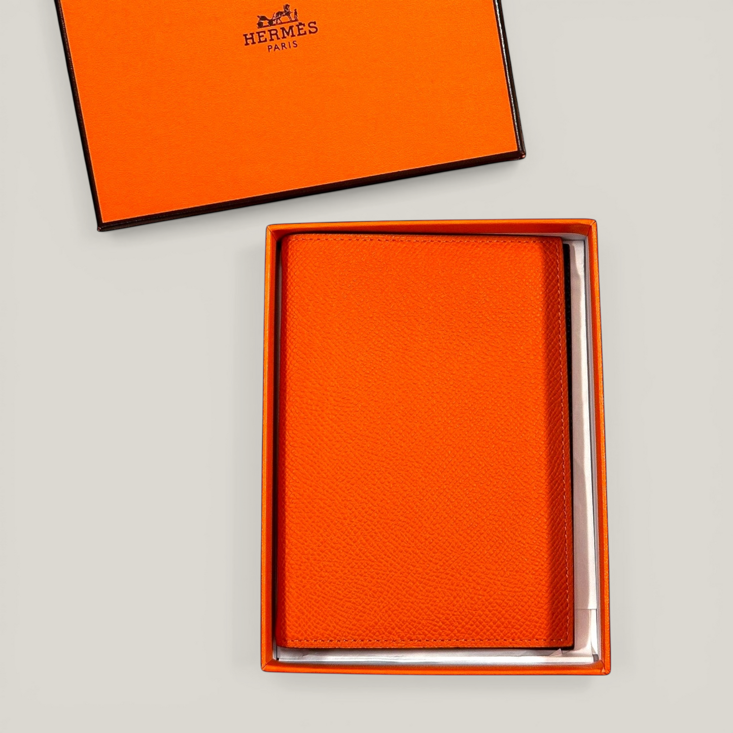 Hermès Agenda Cover GM | Dual-Tone Togo Leather | Brand New