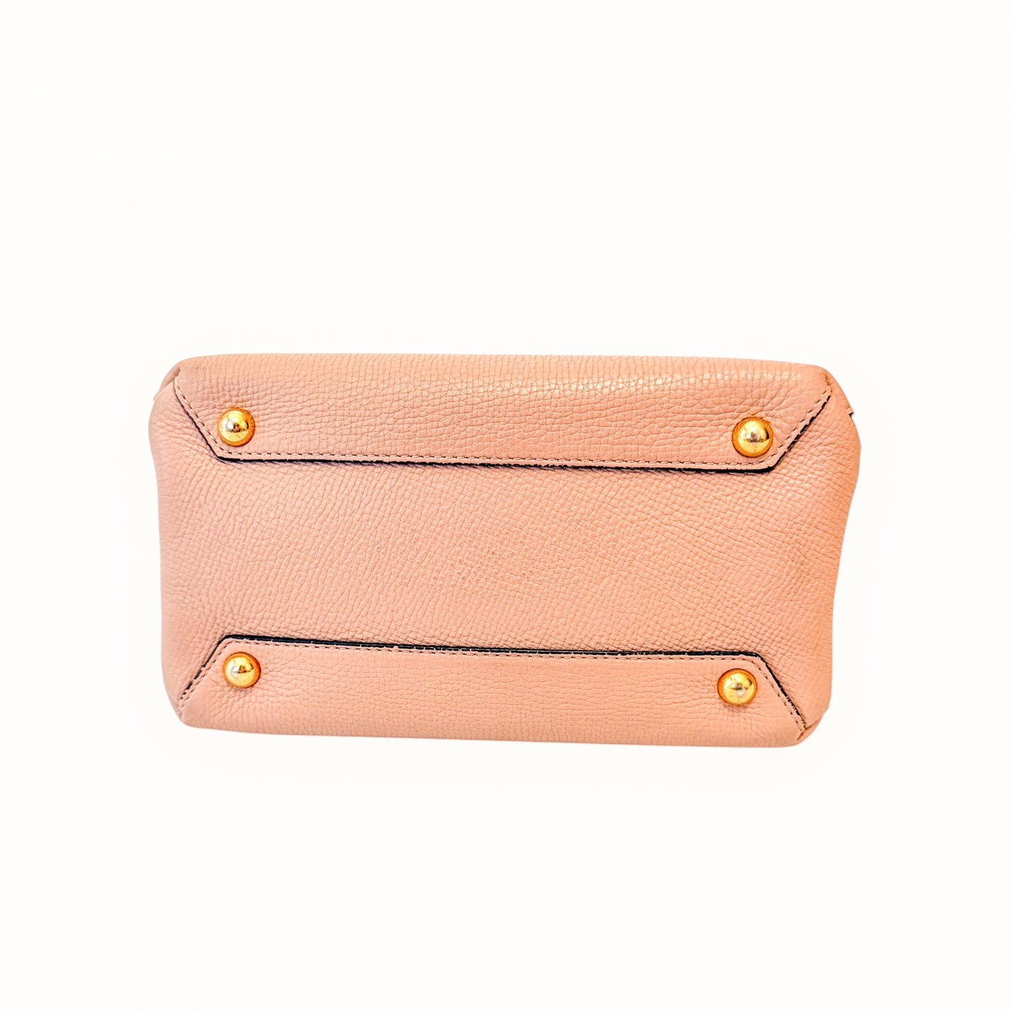 Burberry Banner Nova Check Small Tote | Blush Leather
