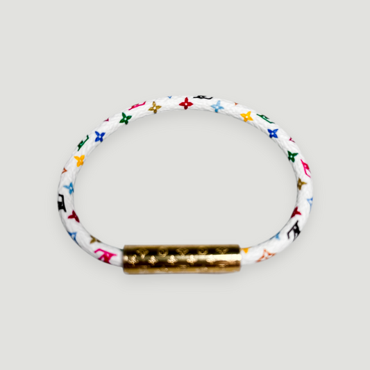 Louis Vuitton x Takashi Murakami LV Confidential Bracelet | White Multicolore | 2025 Edition