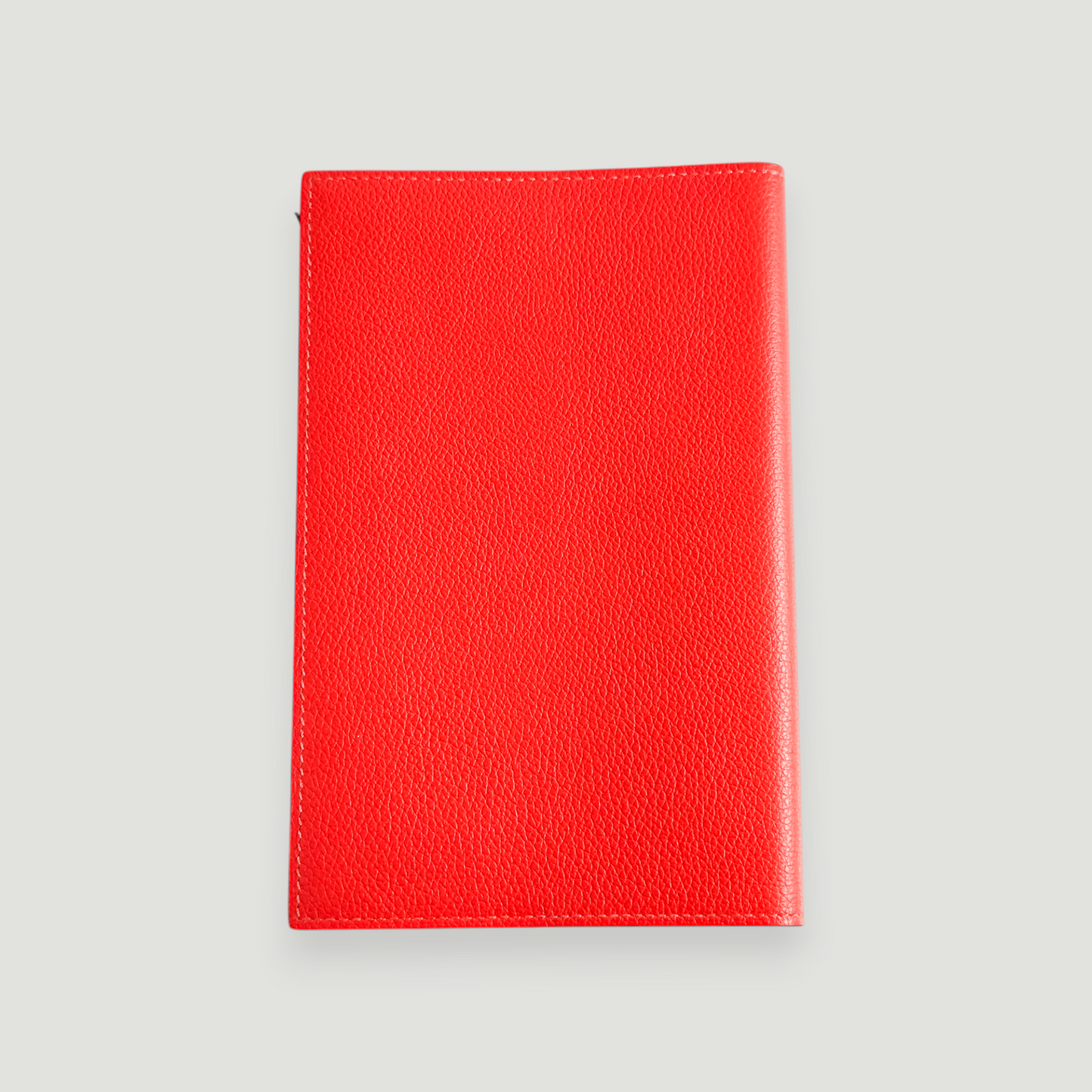 Hermès Eazip Pouch & Notebook Cover | Evercolor Calfskin in Hermès Orange | Brand New