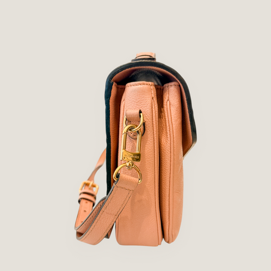 Louis Vuitton Pochette Métis | Monogram Empreinte Rose Poudre | Entrupy Authenticated