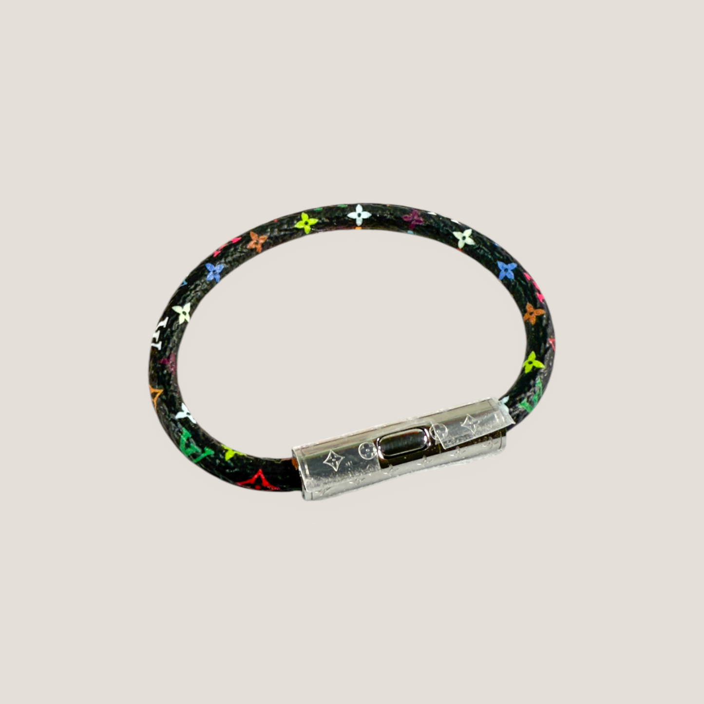 Louis Vuitton x Takashi Murakami Confidential Bracelet | Noir Multicolore | 2025 Limited Edition