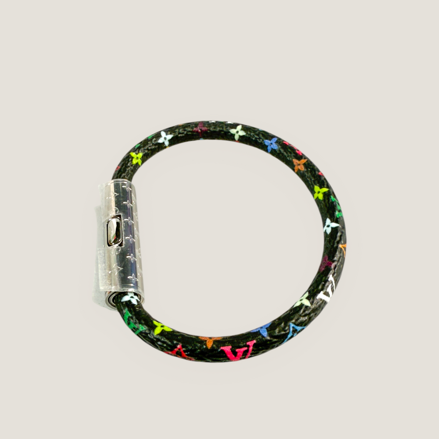 Louis Vuitton x Takashi Murakami Confidential Bracelet | Noir Multicolore | 2025 Limited Edition