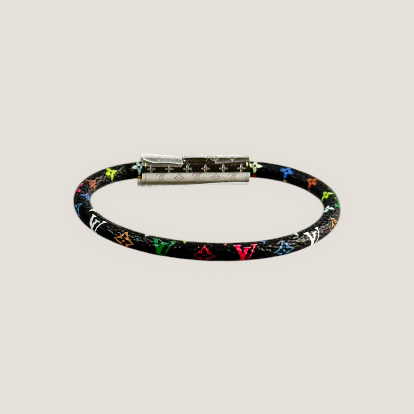 Louis Vuitton x Takashi Murakami Confidential Bracelet | Noir Multicolore | 2025 Limited Edition