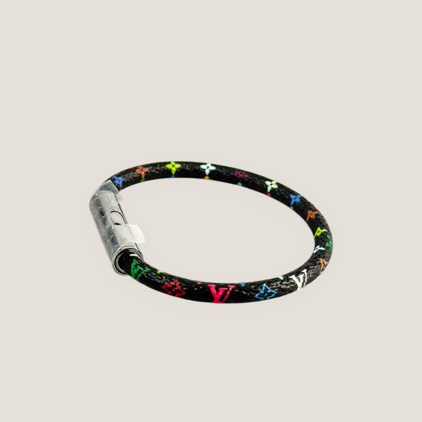 Louis Vuitton x Takashi Murakami Confidential Bracelet | Noir Multicolore | 2025 Limited Edition