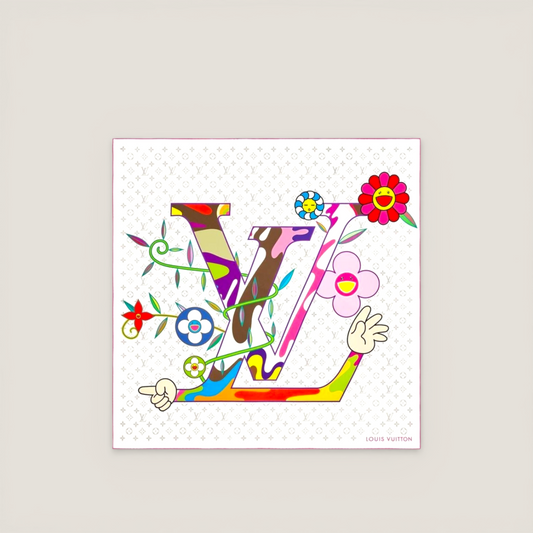 Louis Vuitton x Takashi Murakami Monogram Superflat Square 90 | 2025 Limited Edition
