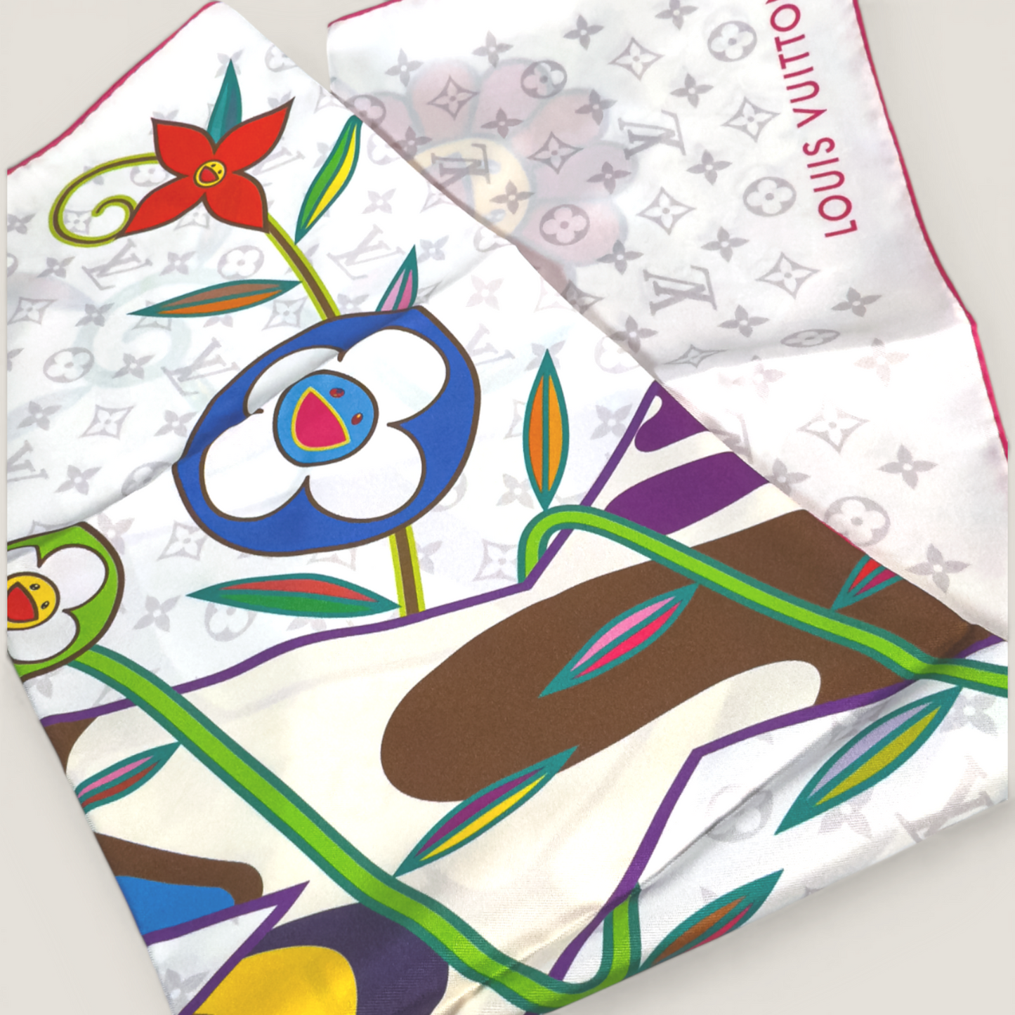 Louis Vuitton x Takashi Murakami Monogram Superflat Square 90 | 2025 Limited Edition