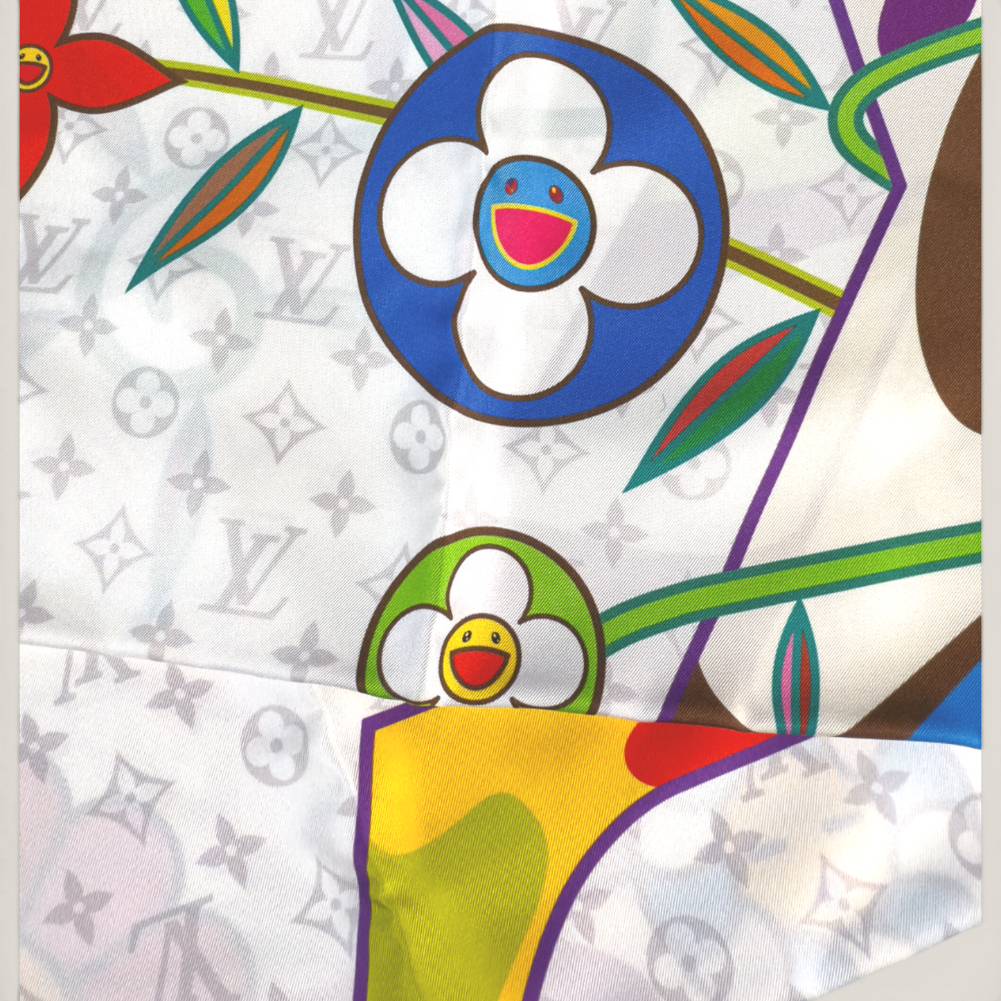 Louis Vuitton x Takashi Murakami Monogram Superflat Square 90 | 2025 Limited Edition