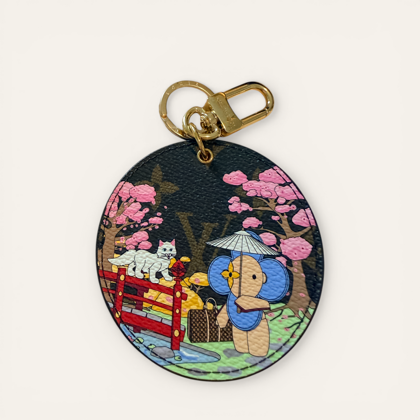 Louis Vuitton Vivienne Japan Round Bag Charm / Key Holder | Limited Edition