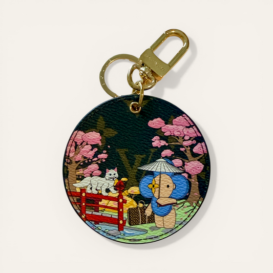 Louis Vuitton Vivienne Japan Round Bag Charm / Key Holder | Limited Edition