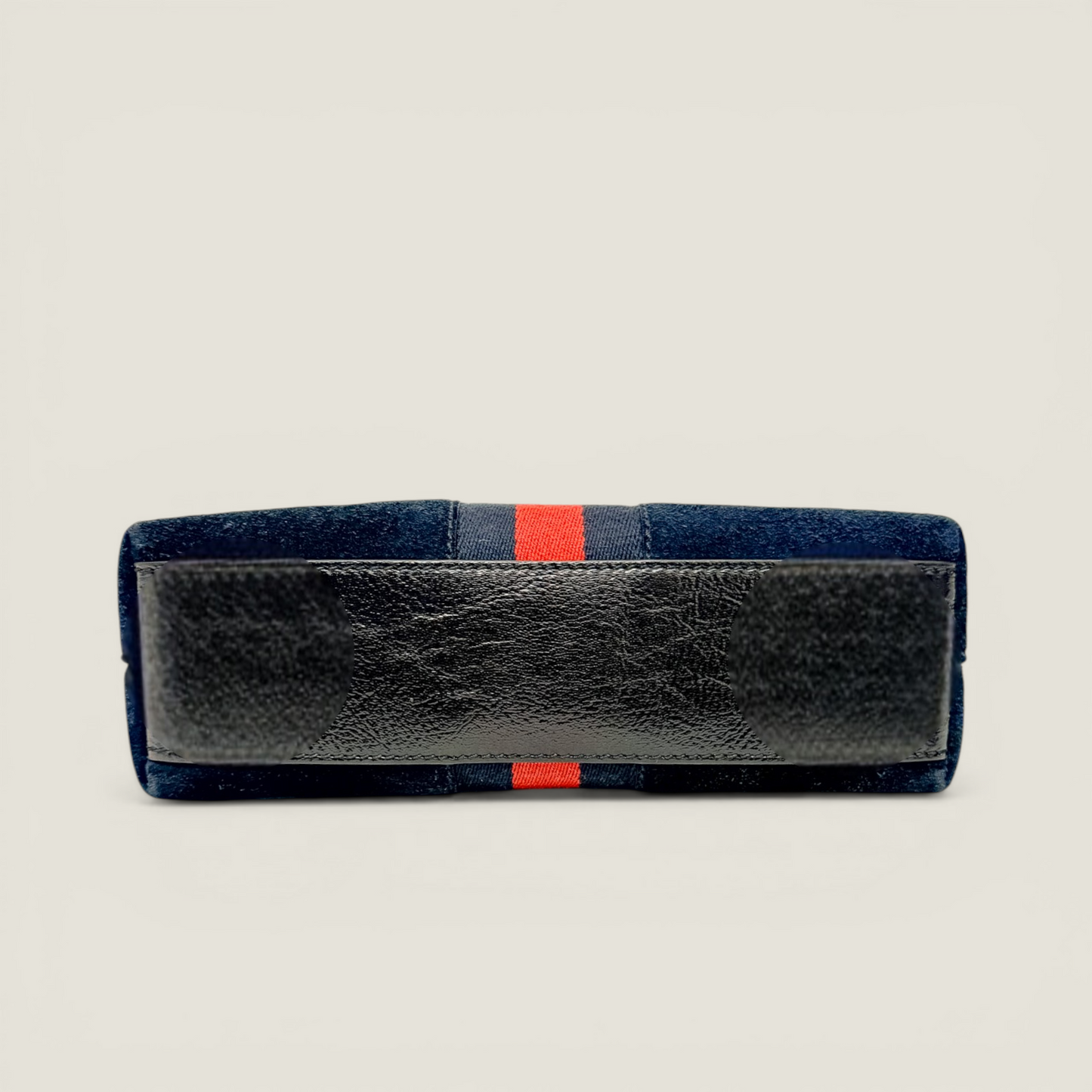 Gucci Ophidia Dome Small Crossbody Bag | Navy Suede