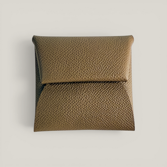 Hermès Bastia Change Purse | Epsom Leather Étoupe