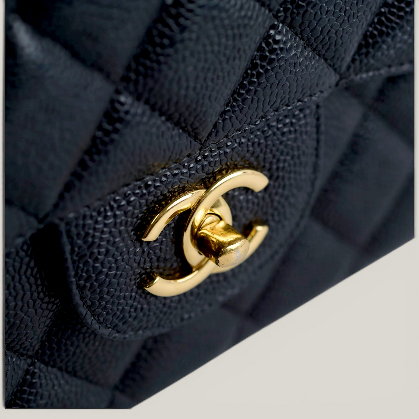 Chanel Classic Flap Jumbo | Black Caviar, Gold Hardware