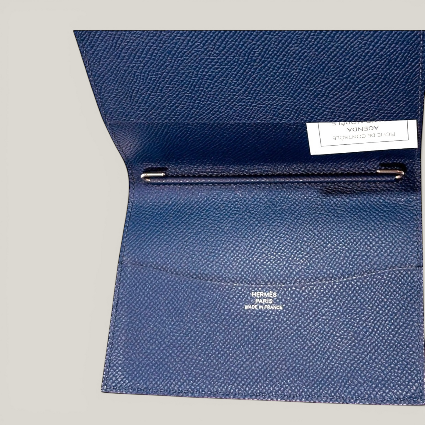 Hermès Agenda Cover GM | Dual-Tone Togo Leather | Brand New